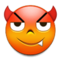 Smiling Face With Horns emoji on Samsung